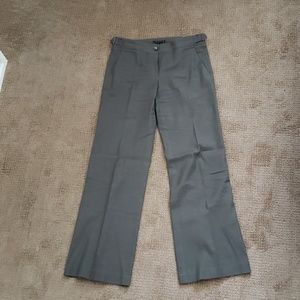 Khaki linen pant